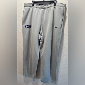 Nike x TCU Thermafit Drawstring Athletic Pants Size 3XL